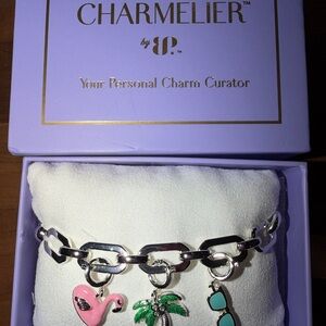 Tropical Getaway Charmelier Charm Bracelet